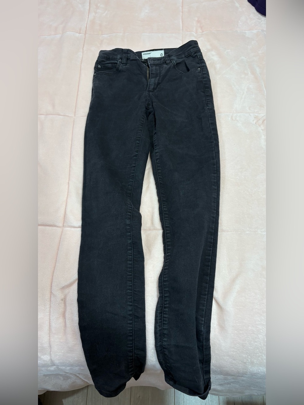 Garage Black Straight Leg Women's Jeans